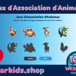 Explorez le Monde Sauvage : Jeu d'Association d'Animaux – Une Aventure Éducative Unique pour les Enfants