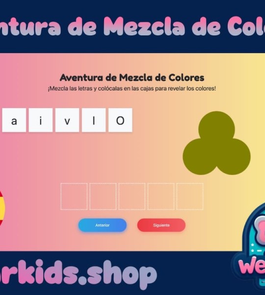 Aventura de Mezcla de Colores