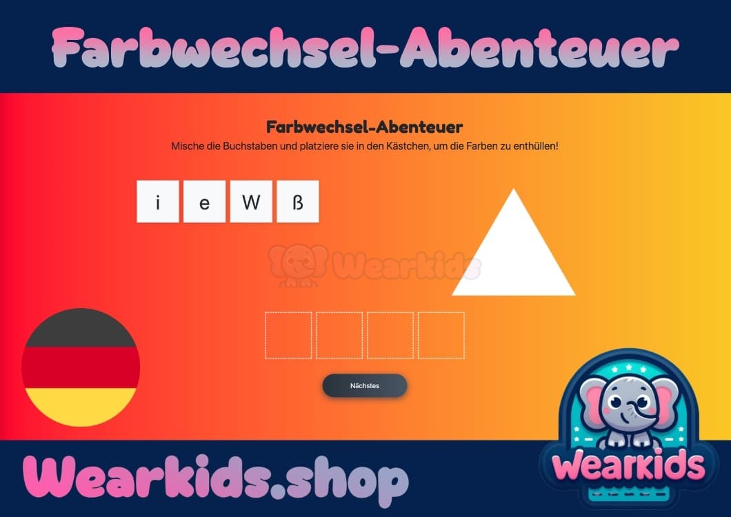 Farbwechsel-Abenteuer