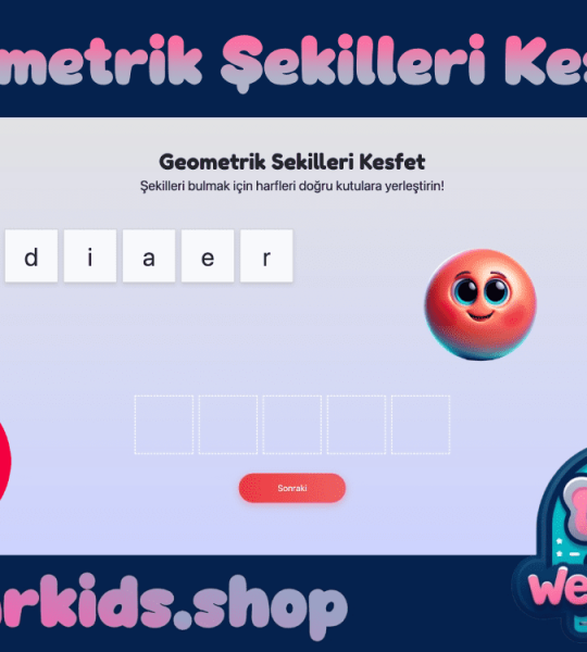 Geometrik Şekilleri Keşfet