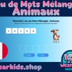 Jeu de Mots Mélangés: Animaux