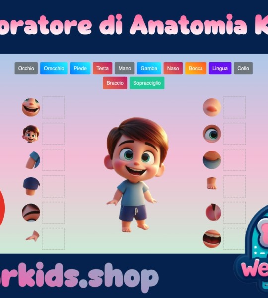 Esploratore di anatomia Kiddo