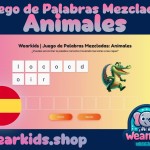 Juego de Palabras Mezcladas: Animales